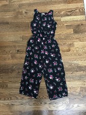 Abercrombie Girls Floral romper 11/12