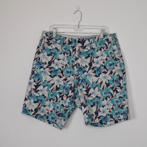 American Eagle Mens Hawaiian Shorts Chino Sz 36 Classic Next Level Flex Cruise
