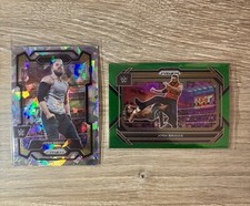 Panini Prizm WWE - Josh Briggs - Lot Of 2 Incl 2023 Green Prizm & 2024 Ice Prizm
