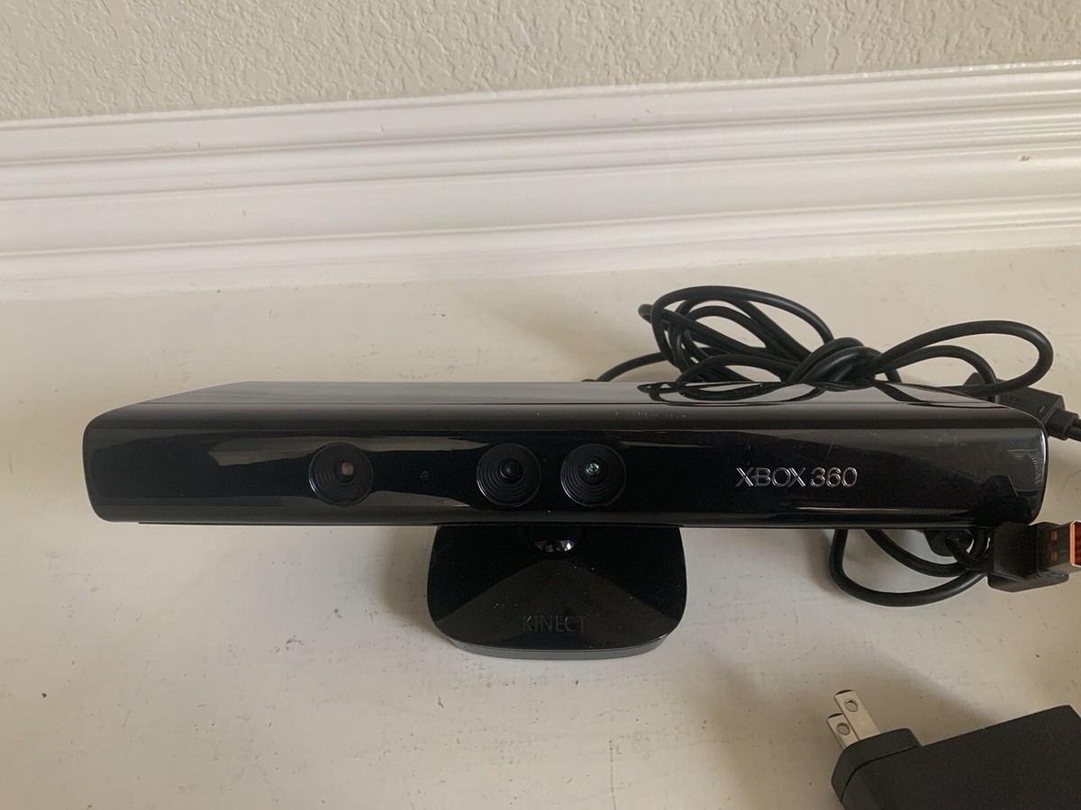 Genuine Microsoft Xbox 360 Kinect Connect Black Sensor Bar 1473 W