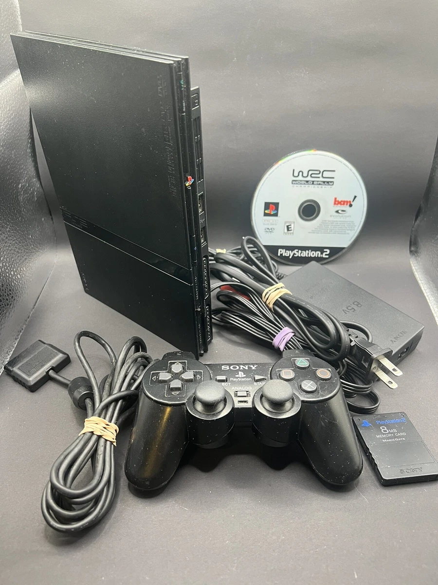 PLAYSTATION PS2 SLIM SYSTEM SCPH77001, 59 OFF