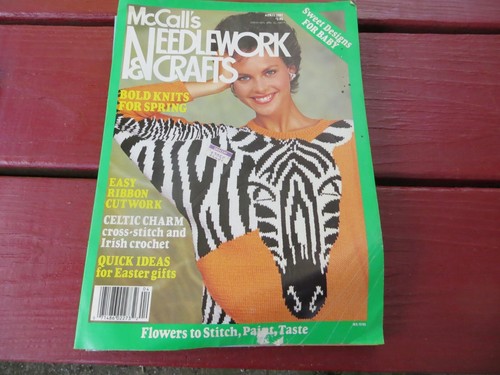 McCALL'S NEEDLEWORK & CRAFT MAGAZINE 1986 1987 1988 1980'S LOT (9) - Picture 10 of 13