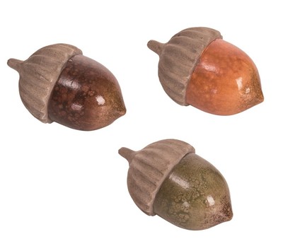 Acorn Decor Assortment ~ Set of 3