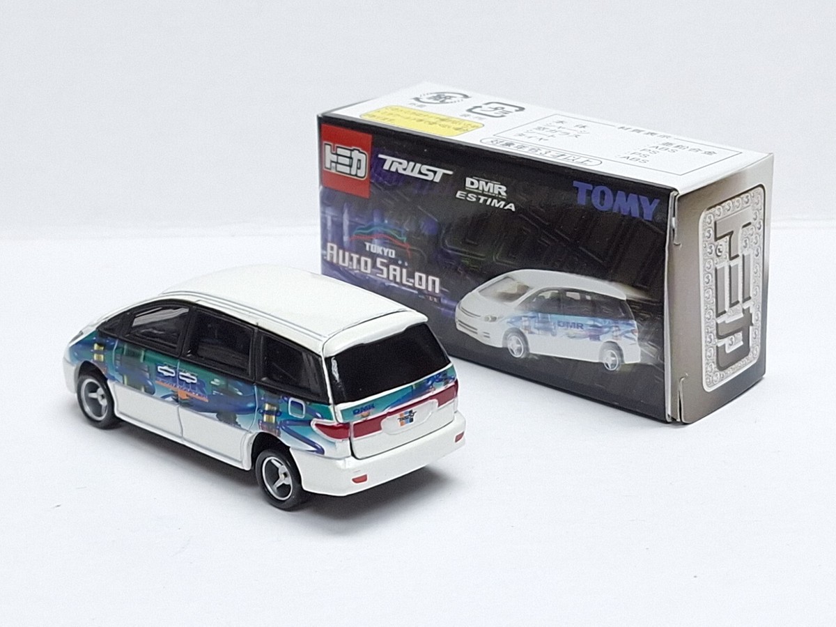 TOMICA Tokyo Auto Salon TRUST DMR Toyota Estima 1/65 TOMY NEW 99