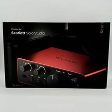 Focusrite Scarlett Solo Studio 4th Gen Recording Bundle Mosc0039