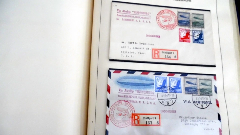 Germany DDR Berlin Collection Mint/Used 1850s-1989 Plus Zeppelin Catapult Covers - Image 4 of 4