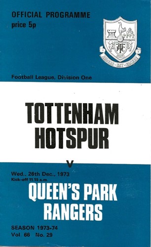 TOTTENHAM HOTSPUR HOME PROGRAMME 1973-74 ~ SIE WÄHLEN GUTEN ZUSTAND KOSTENLOSER VERSAND - Bild 11 von 17