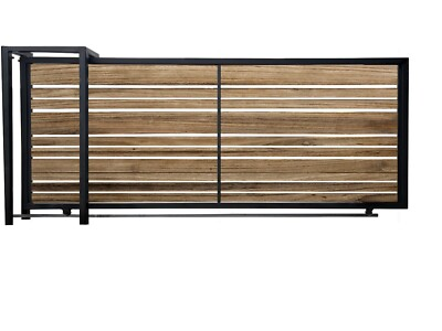 #ad Alternating Slats Walkway or Driveway Gate $1800.00