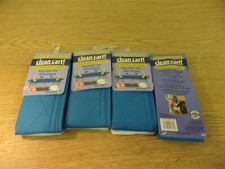 NEW Clean Cart Handle Guard Blue Antimicrobial Lot of 4  *FREE SHIPPING*