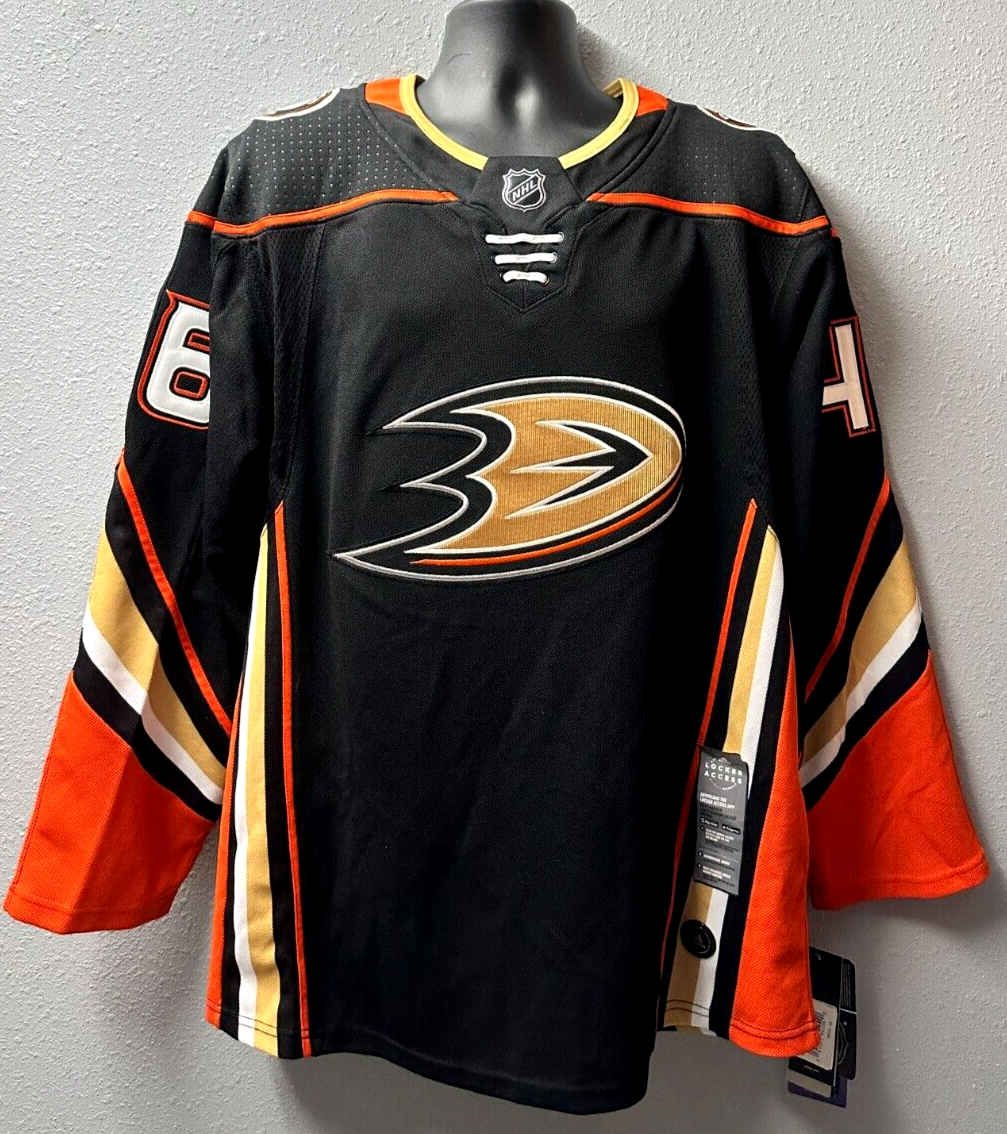 NHL Anaheim Ducks #46 TREVOR ZEGRAS Adidas Hockey Jersey Men