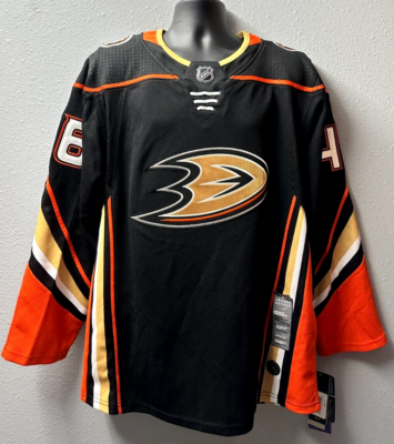 NHL Anaheim Ducks #46 TREVOR ZEGRAS Adidas Hockey Jersey Men SZ
