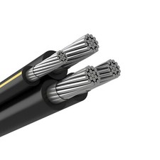 1000' Dyke 2-2-2-4 Aluminum URD Underground Direct Burial Cable (115 Amp) 600V
