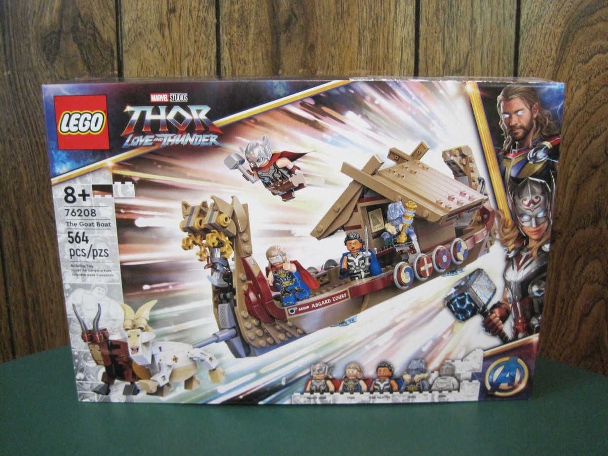 2022 LEGO 76208 MARVEL THOR LOVE AND THUNDER THE GOAT BOAT 564