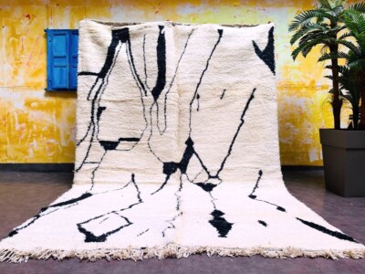 Beni ourain Teppich, Authentic Moroccan Rug