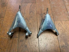 Campagnolo C-Record Delta F & R  1st Gen 3-Pivot Brake Calipers NOS Not Complete