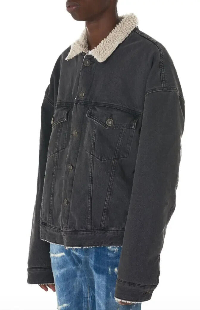 Yeezy - Sherpa Lined Jean Jacket Season 5 Classic Sherpa Yeezy - Sherpa Lined Jean Jacket Season 5 Classic Sherpa
