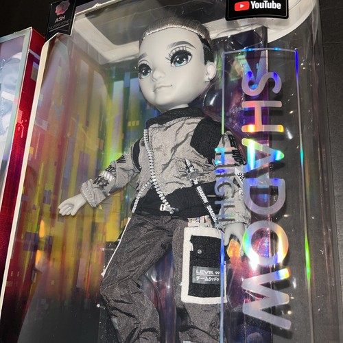Rainbow High Shadow High Series 1 Ash Silverstone Greyscale Boy Fashion Doll New - Picture 4 of 16