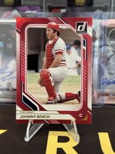 2026 Panini Donruss Johnny Bench #2 Red Holo Foil /250 - Reds