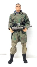 The Ultimate Soldier WWII Action Figure German Paratrooper Fallschrimiager As Is