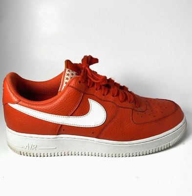 Nike Air Force 1 Low '07 Team Orange 2017 Men's Size 10.5