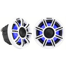 Kicker 51MSC65 MSC 6.5" Marine Audio 100W 2 Way Speakers with RGBW LED - Pair