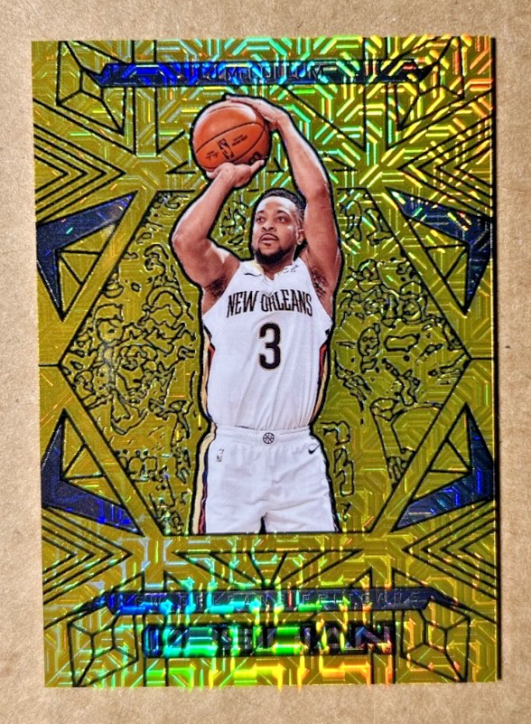 2024-25 Panini GOLD MOJO Obsidian #90 CJ MCCOLLUM New Orleans Pelicans 01/10 SSP