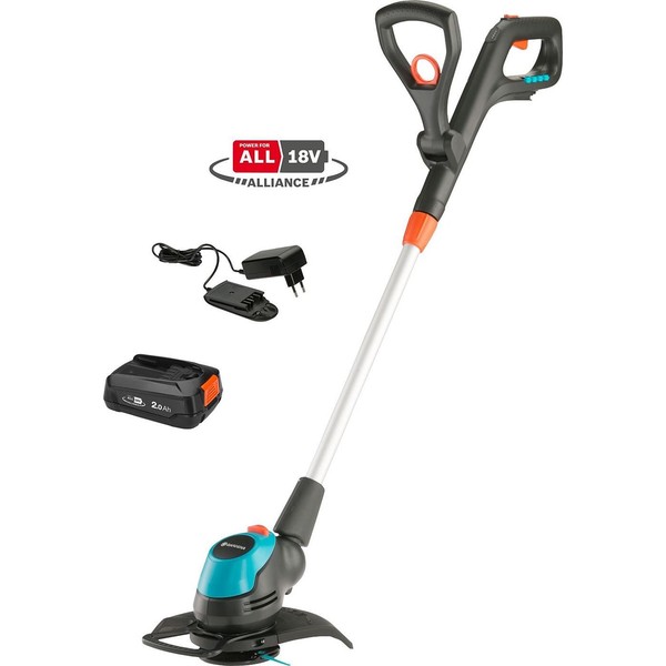 Gardena Akku Rasentrimmer Easycut 23/18V P4A Set Freischneider Schnittbr 23Cm-image