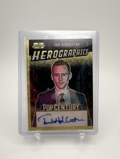 Leaf Pop Century Tom Hiddleston Herographics Signed Card 1 of 1