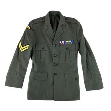 British Royal Marines Jacket No5 Dress Lovat Green Medium