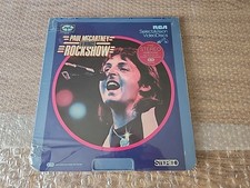 Paul McCartney sealed Rockshow ' 1982 CED Videodisc in Mint- cond