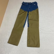 Redhead blue and khaki straight denim jeans Size boy 14. SKU534 denim