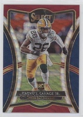 2019 Select Premier Level Tri-Color Prizm 7/199 Darnell Savage Jr Rookie RC 1u6
