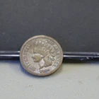 1860 US Indian Cent 1c VG (Cleaned, Slight Corrosion)