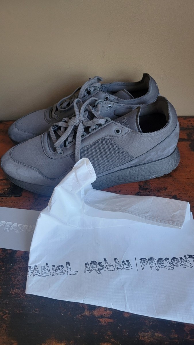 Size 12- adidas Daniel Arsham x New York Present Dark Grey View 3