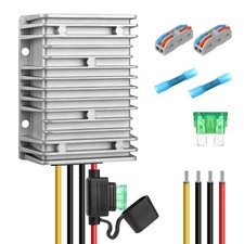 36V 48V To 12V Converter 30A 360W Waterproof Step Down Voltage Regulator Fuse