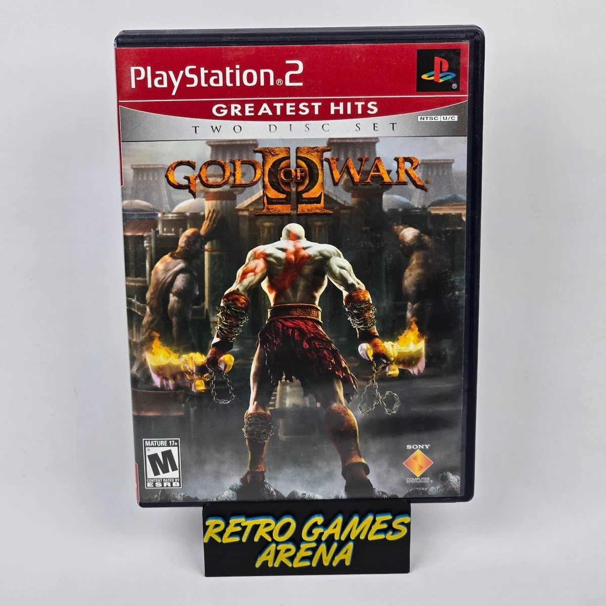 God Of War 2 Sur PS2 - Version Promo Presse (Très Bon état)