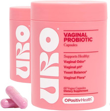 URO Vaginal Probiotics for Women Ph Balance with Prebiotics  Lactobacillus Prob