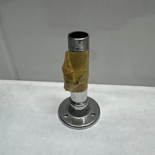 NOS Atlas Sound AD-11B Female Microphone Table-Mount Flange With Pipe