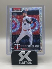 2026 Topps Series 1 #31 Bailey Ober - Confetti Foil - Minnesota Twins