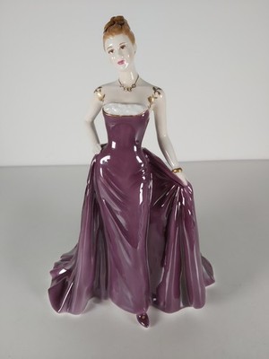 Royal Worcester aus Limited Edition Second Quality Lady Figur, unbeschriftet 