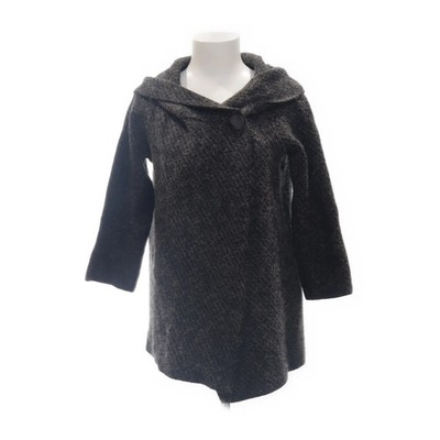 Max Studio, Cape, Größe: L, Grau, Tweed, Damen #3aA