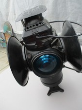 RAILROAD SWITCH LANTERN BURLINGTON ROUTE (LARGE AND HEAVY)