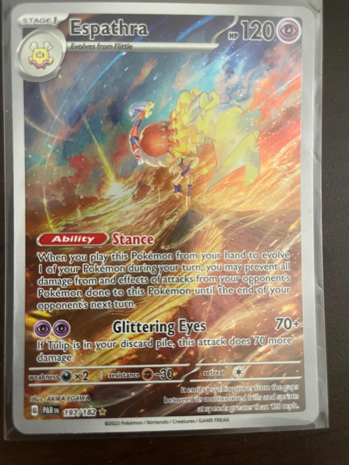 Espathra 197/182 SV04: Paradox Rift Holo
