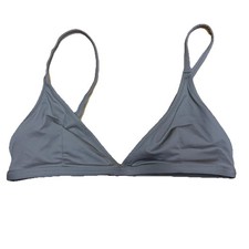 Skims Taupe Adjustable Triangle Bikini Swim Top M