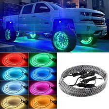 Blueshyhall 15.5 inch LED Rim Wheel Ring Lights 4 PCS for Car Truck Vehicle O...