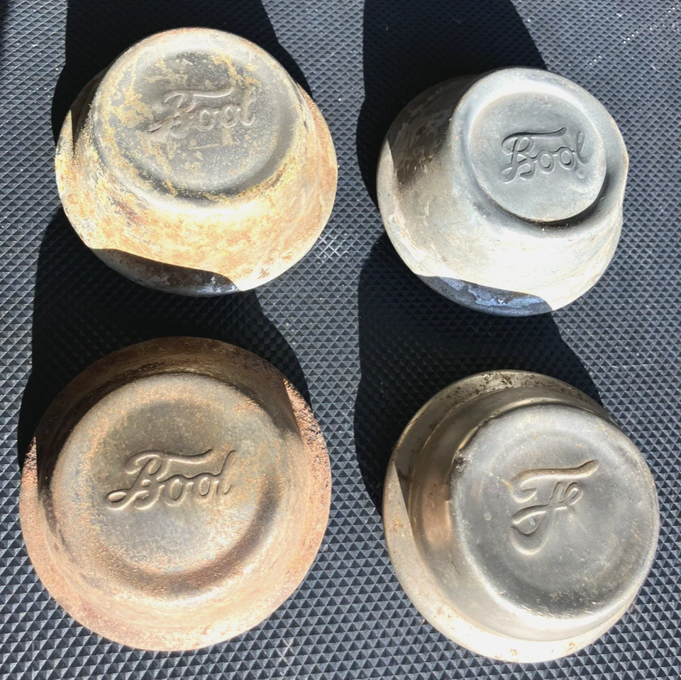 Quince tapacubos Ford Modelo A 1928 1929 Fool Bool tipos F + guión uno temprano  Foto 4 de 4