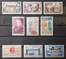 6259 - FRANCIA - SCOTT# 1211, 1212, 1213, 1214, 1215, 1216, 1217, 1218, 1219 -MNH