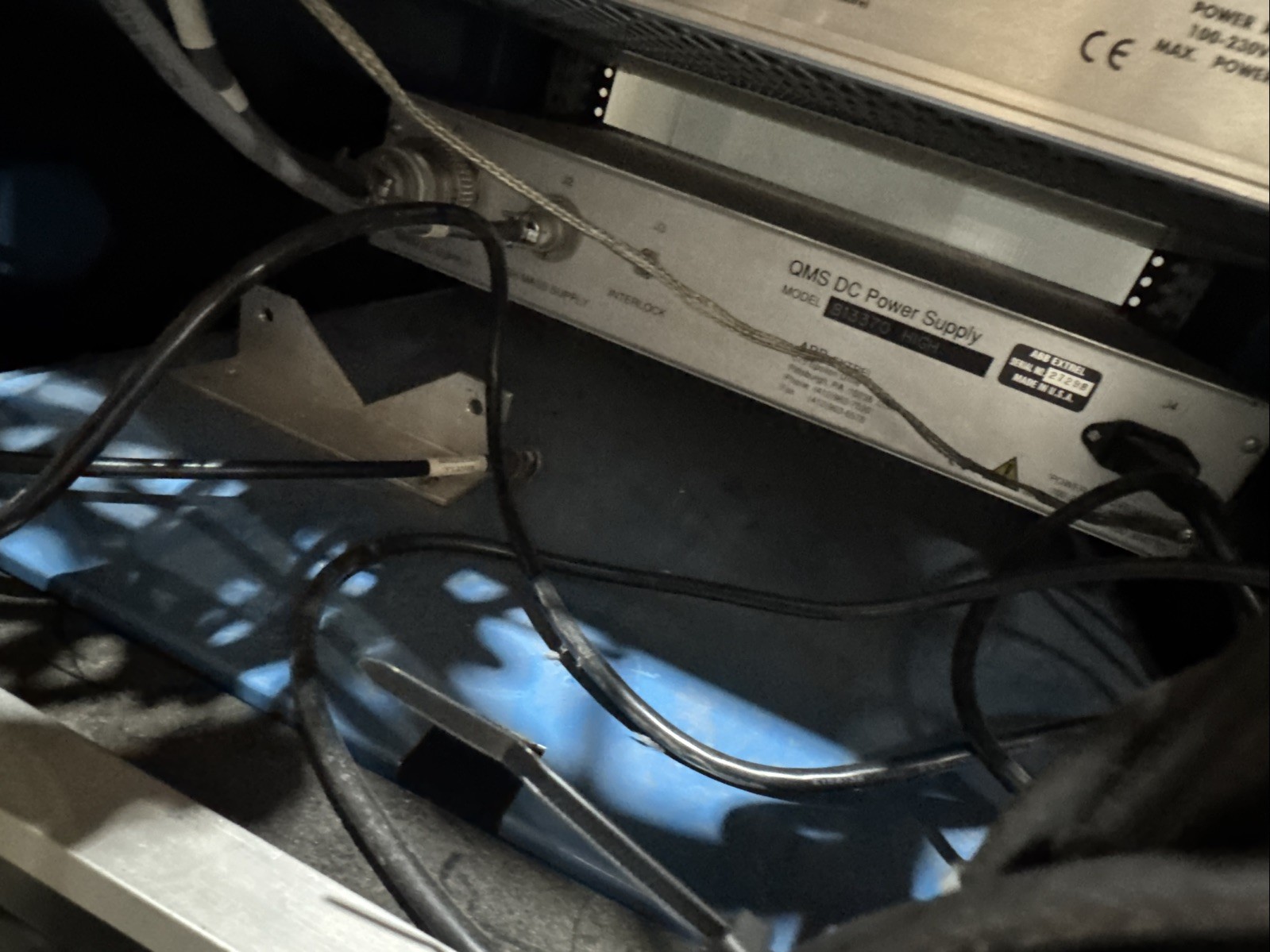 150QC Mass Spectrometer Quadrupole Controller   1.2Mhz 300Watts Merlin QMS