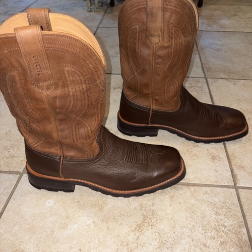 Tecovas LongHaul Mens Size 12D Brown Leather Waterproof Composite Toe Work Boots - Picture 5 of 16