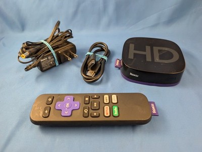 Roku 2500X Series Black Wireless High Definition Media Streaming Player